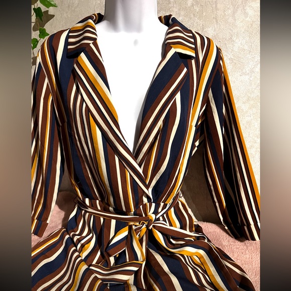 Striped Romper - Picture 8 of 8